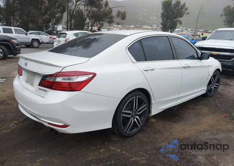 2016 Honda Accord Sport z USA, uszkodzony, nr VIN 1HGCR2F50GA196917